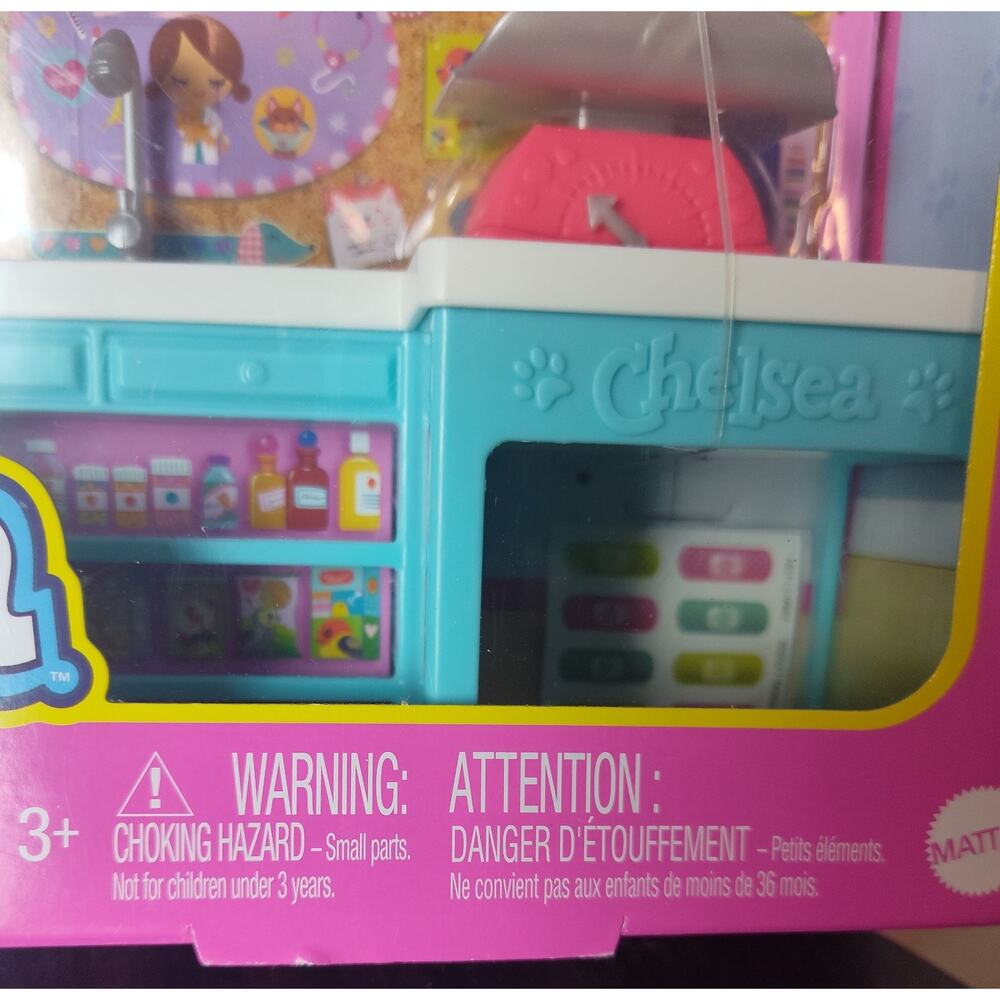 New In Box Mattel Barbie Chelsea Can Be A Vet Playset Bundle 2023 HGT12 - Picture 3 of 15